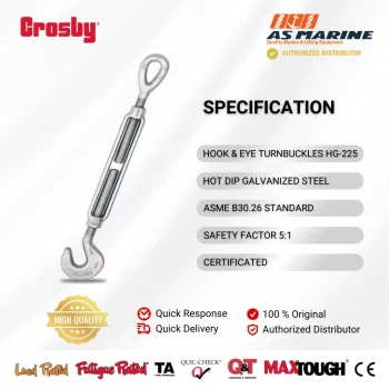 Spesifikasi Crosby HG225