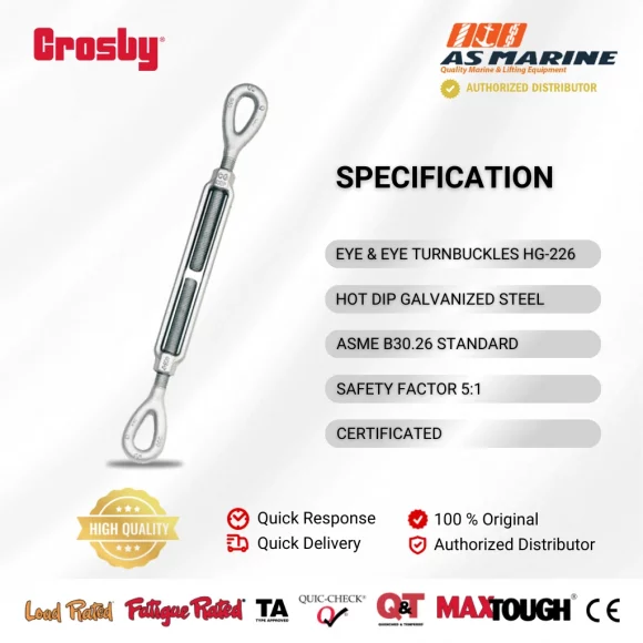 Spesifikasi Crosby HG226