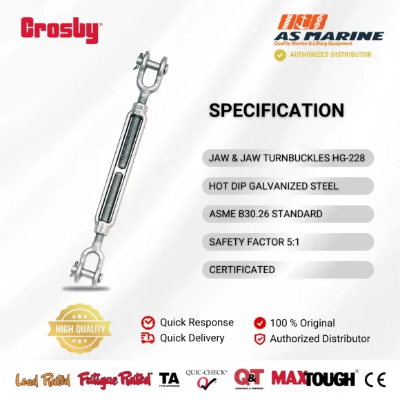 Spesifikasi Crosby HG228