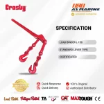 Spesifikasi Crosby L150