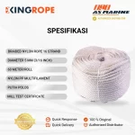 Spesifikasi Tali Nilon Kepang - 5 mm