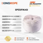 Spesifikasi Tali Nilon Kepang - 6 mm