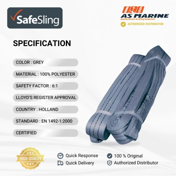 Spesifikasi Webbing Sling - 4 Ton Safesling