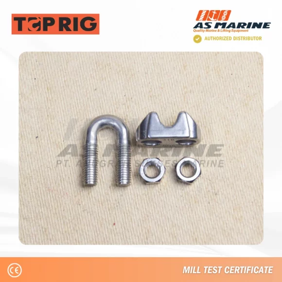 Wire Rope Clip Stainless Steel 316 Toprig