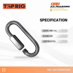 Spesifikasi Quick Link Stainless 316 Toprig