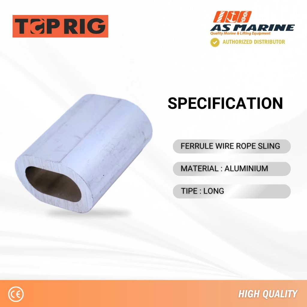 Spesifikasi Aluminium Ferrule Toprig Spesifikasi Aluminium Ferrule Toprig