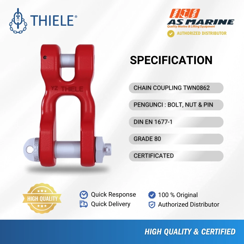 Spesifikasi Chain Coupling TWN0862 Spesifikasi Chain Coupling TWN0862