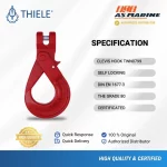 Spesifikasi Clevis Self-Locking Hook TWN0799