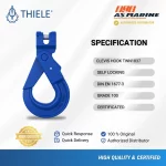 Spesifikasi Clevis Self Locking Hook XL TWN1837
