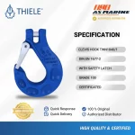 Spesifikasi Clevis Sling Hook TWN1840