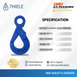 Spesifikasi Eye Self Locking Hook TWN1836