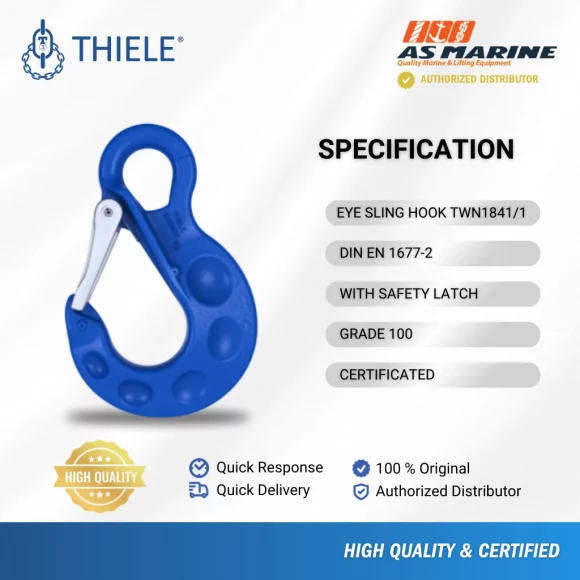 Spesifikasi Eye Sling Hook TWN1841