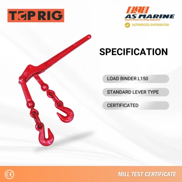 Spesifikasi Load Binder Lever L150 Toprig