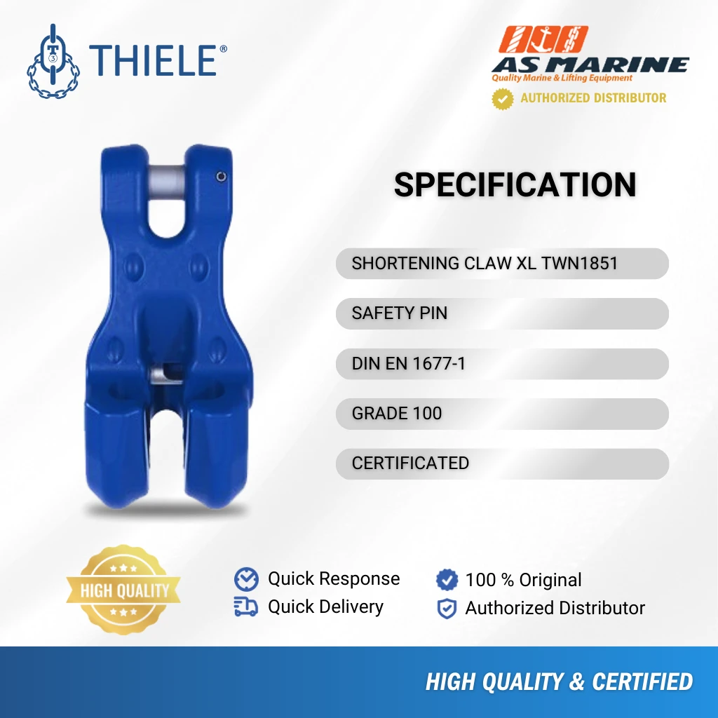 Spesifikasi Shortening Claw XL TWN1851 Spesifikasi Shortening Claw XL TWN1851