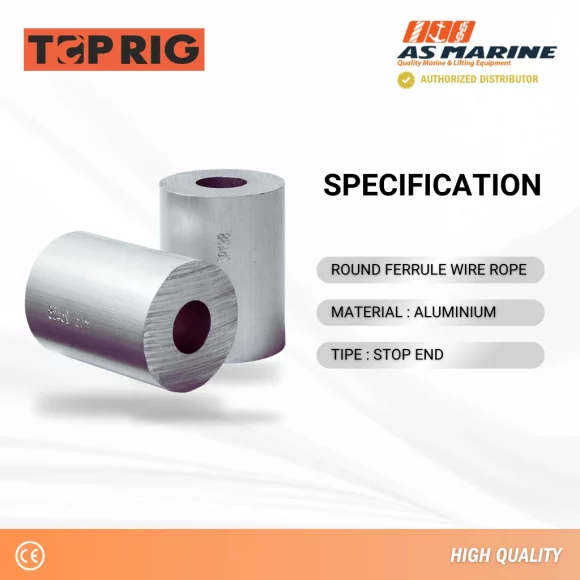 Spesifikasi Stop End Wire Rope Toprig