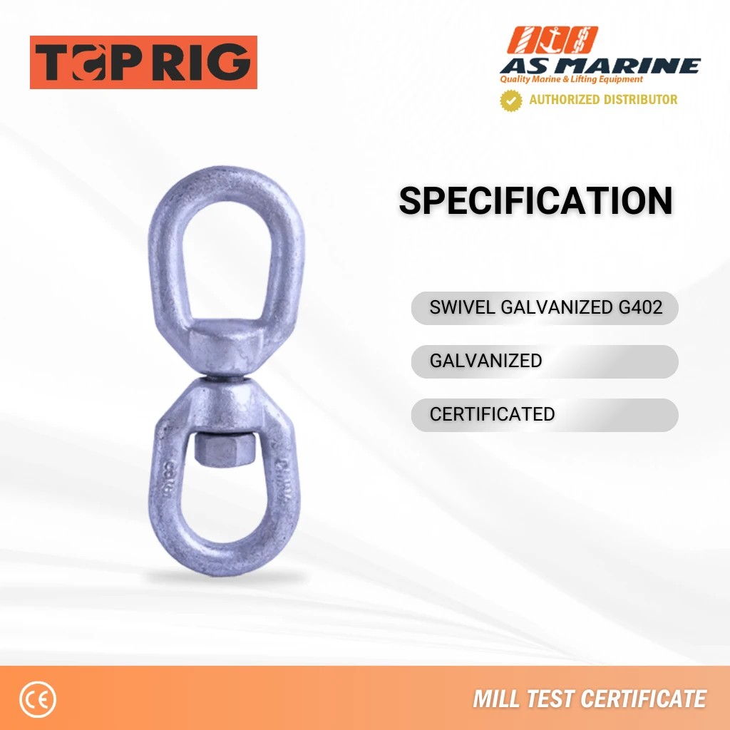Spesifikasi Swivel Galvanized G402 Toprig Spesifikasi Swivel Galvanized G402 Toprig