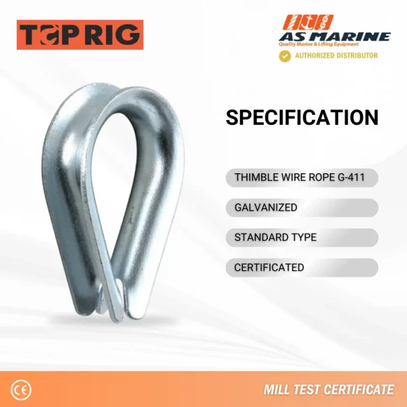 Spesifikasi Thimble Galvanized Toprig