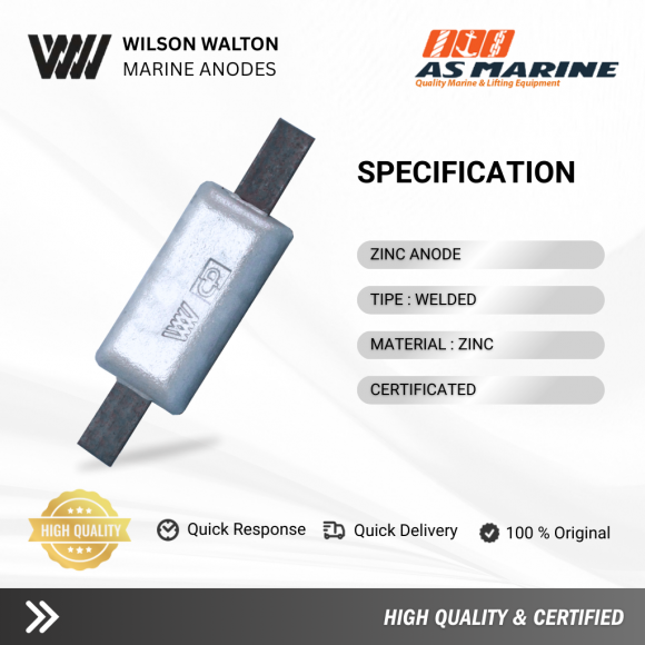 Spesifikasi Zinc Anode S2-S9E Wilson Walton