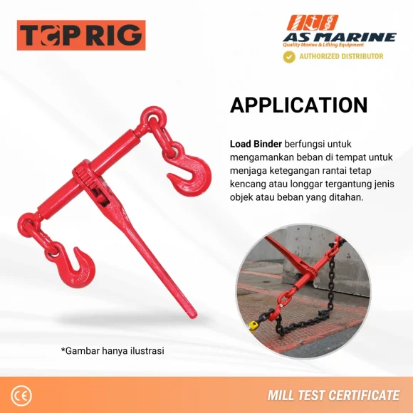 Aplikasi Load Binder L140 Toprig