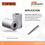 Aplikasi Stop End Wire Rope Toprig