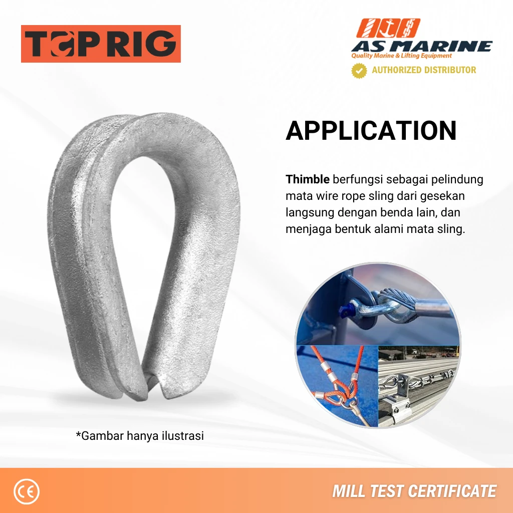Aplikasi Thimble Galvanized HD Toprig Aplikasi Thimble Galvanized HD Toprig