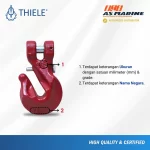 Keterangan Clevis Shortening Hook TWN0827