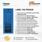 Label - Webbing Sling Technotex