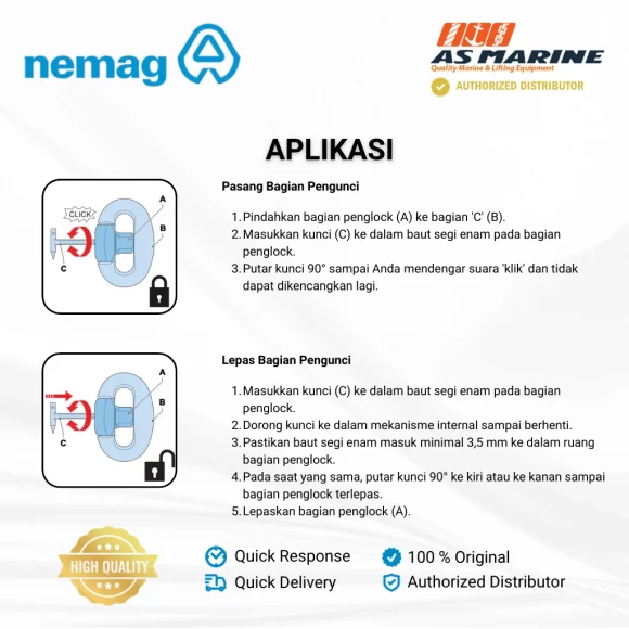 Aplikasi Connecting Link Key