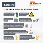 Cara Penggunaan Webbing Sling Safesling