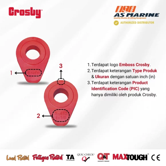 Keterangan Crosby S412