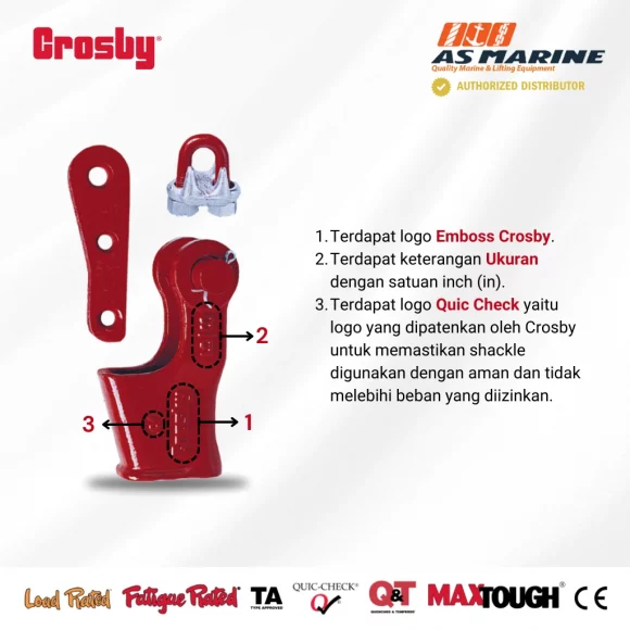 Keterangan Crosby S421T