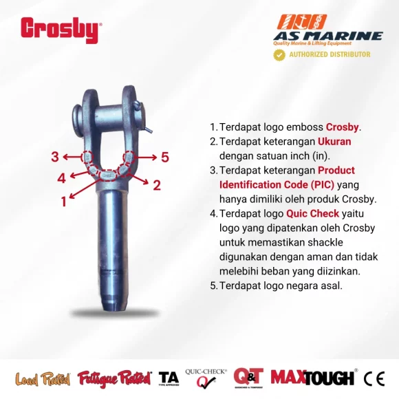 Keterangan Crosby S501