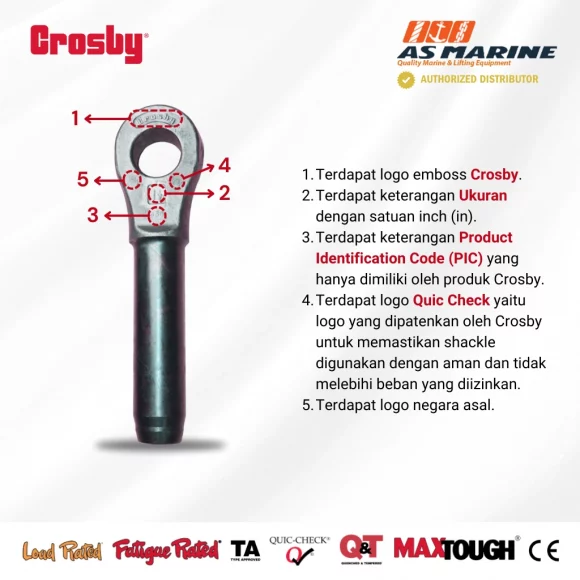 Keterangan Crosby S502