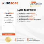Label Tali HDPE Orange
