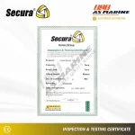 Sertifikat Chain Block & Lever Block Secura