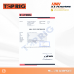 Sertifikat Dee Shackle Roller Bolt & Nut Toprig