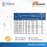 Tabel Ukuran Masterlink For Double Leg TWN0808-1313 2