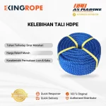 Kelebihan Tali HDPE Biru