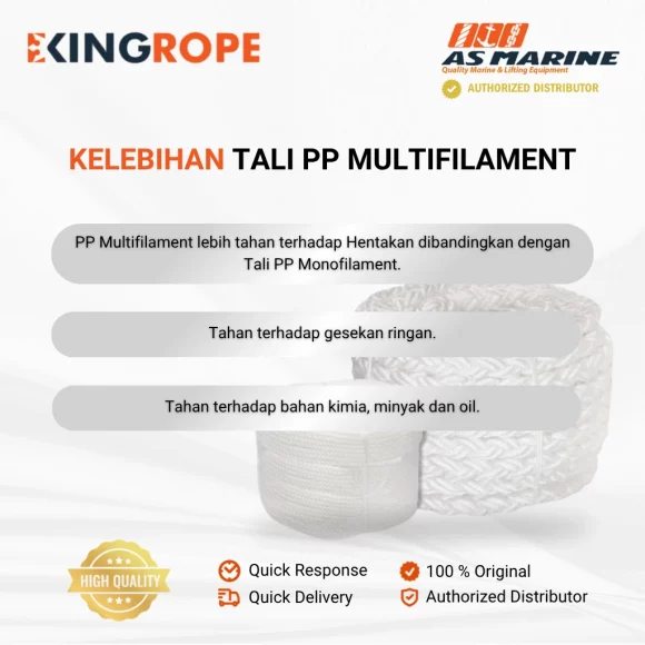 Kelebihan Tali PP Multifilament