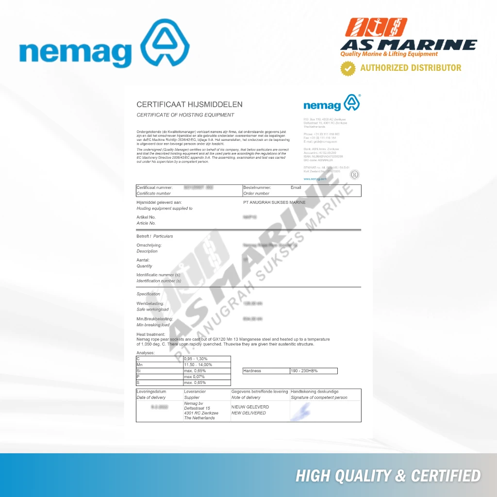 Sertifikat Nemag Sertifikat Nemag