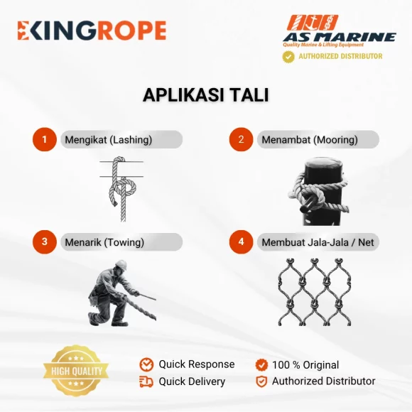 Aplikasi Tali PP Multifilament