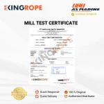 Sertifikat Tali HDPE Orange