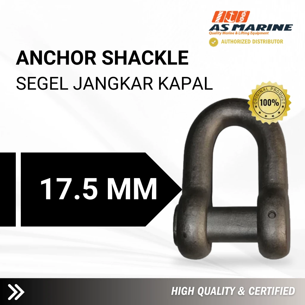 Anchor Shackle - Segel Jangkar Kapal - 17,5 mm Anchor Shackle - Segel Jangkar Kapal - 17,5 mm