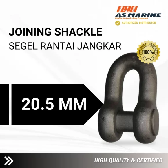 Joining Shackle - Segel Rantai Jangkar - 20,5 mm Joining Shackle - Segel Rantai Jangkar - 20,5 mm