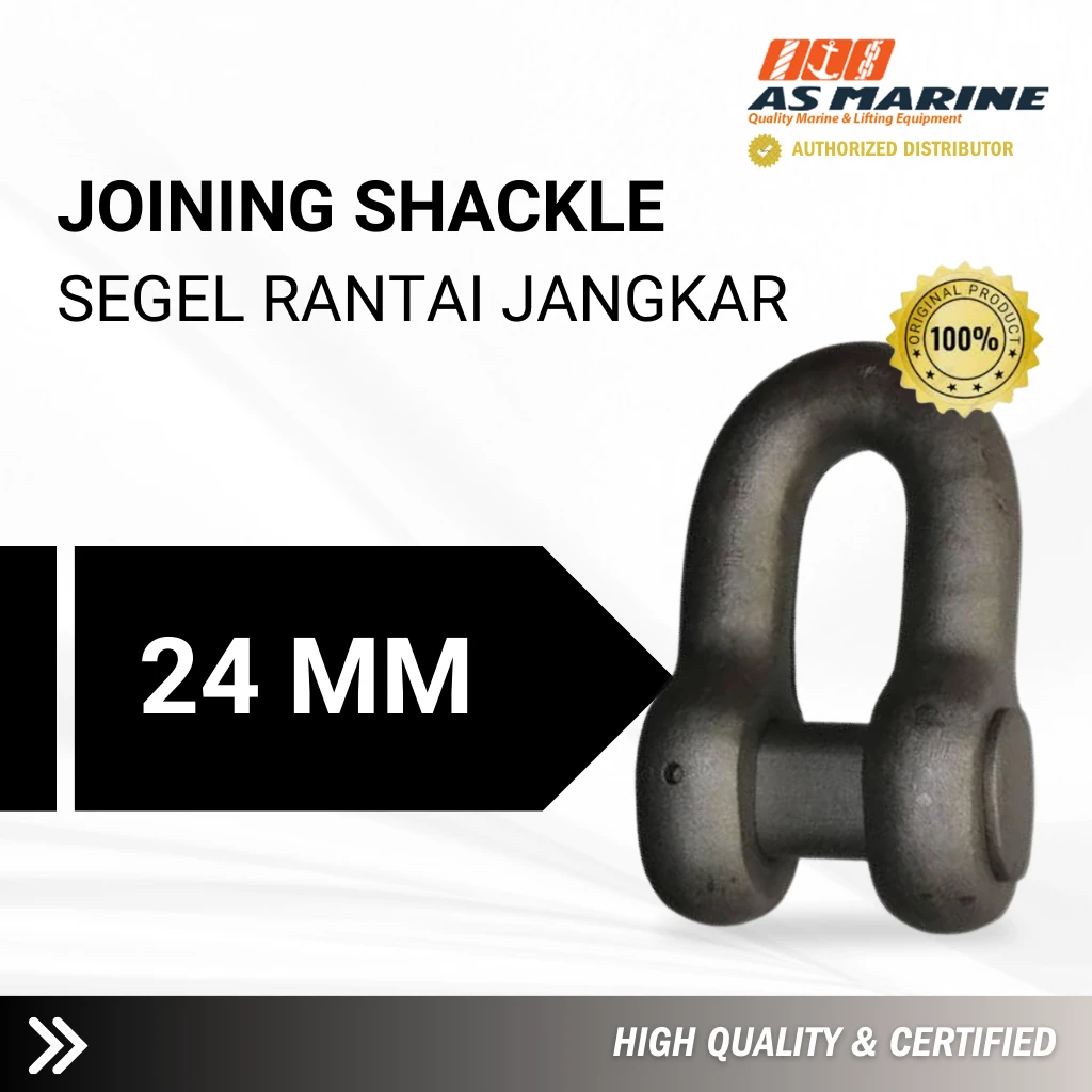 Joining Shackle - Segel Rantai Jangkar - 24 mm Joining Shackle - Segel Rantai Jangkar - 24 mm