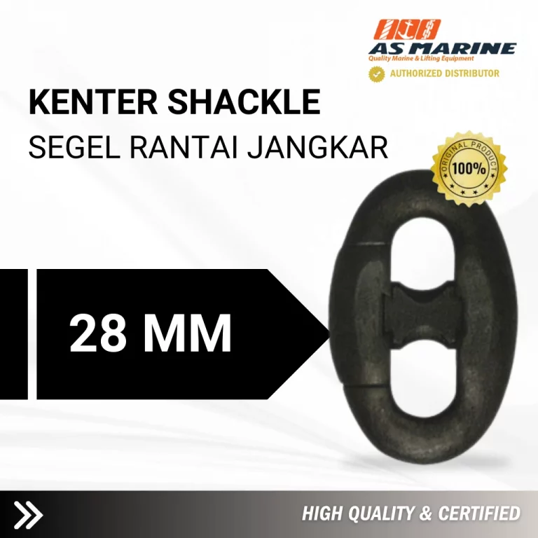 Kenter Shackle - Segel Rantai Jangkar - 28 mm