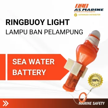 Ringbuoy Light - Lampu Ban Pelampung - Sea Water Battery