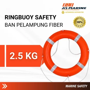 Ringbuoy Safety - Ban Pelampung Fiber - 2,5 kg