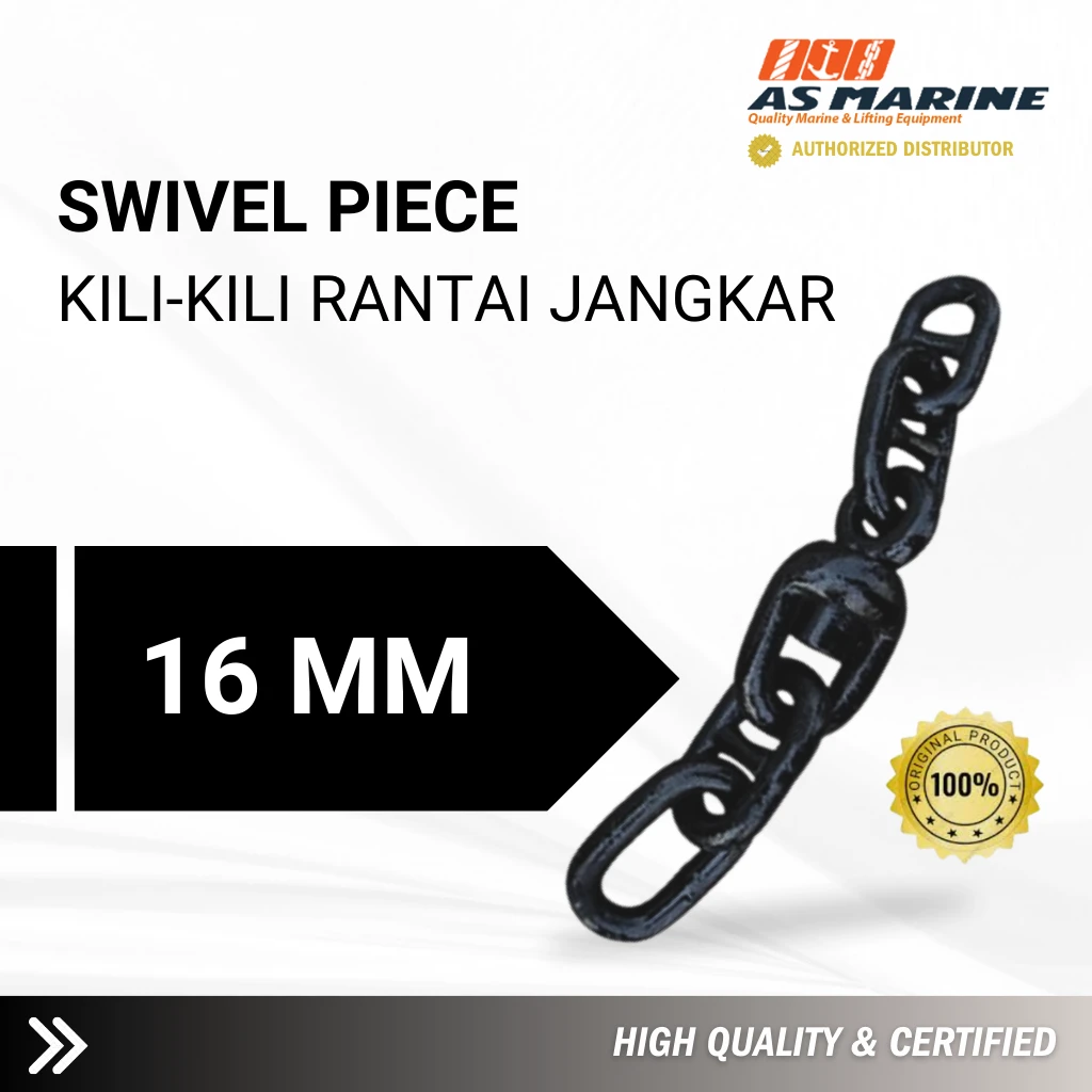 Swivel Piece - Kili-kili Rantai Jangkar - 16 mm Swivel Piece - Kili-kili Rantai Jangkar - 16 mm