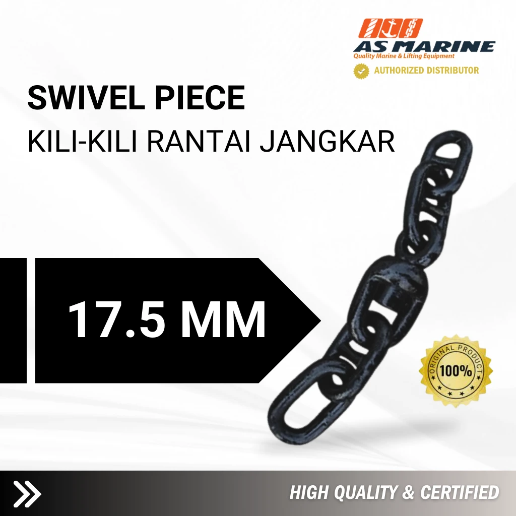 Swivel Piece - Kili-kili Rantai Jangkar - 17,5 mm Swivel Piece - Kili-kili Rantai Jangkar - 17,5 mm